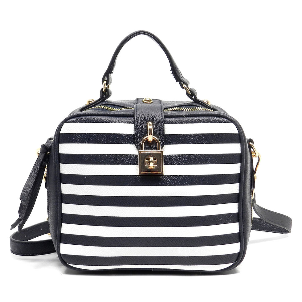 Thumbnail: Nautical Yacht Twist Lock Satchel