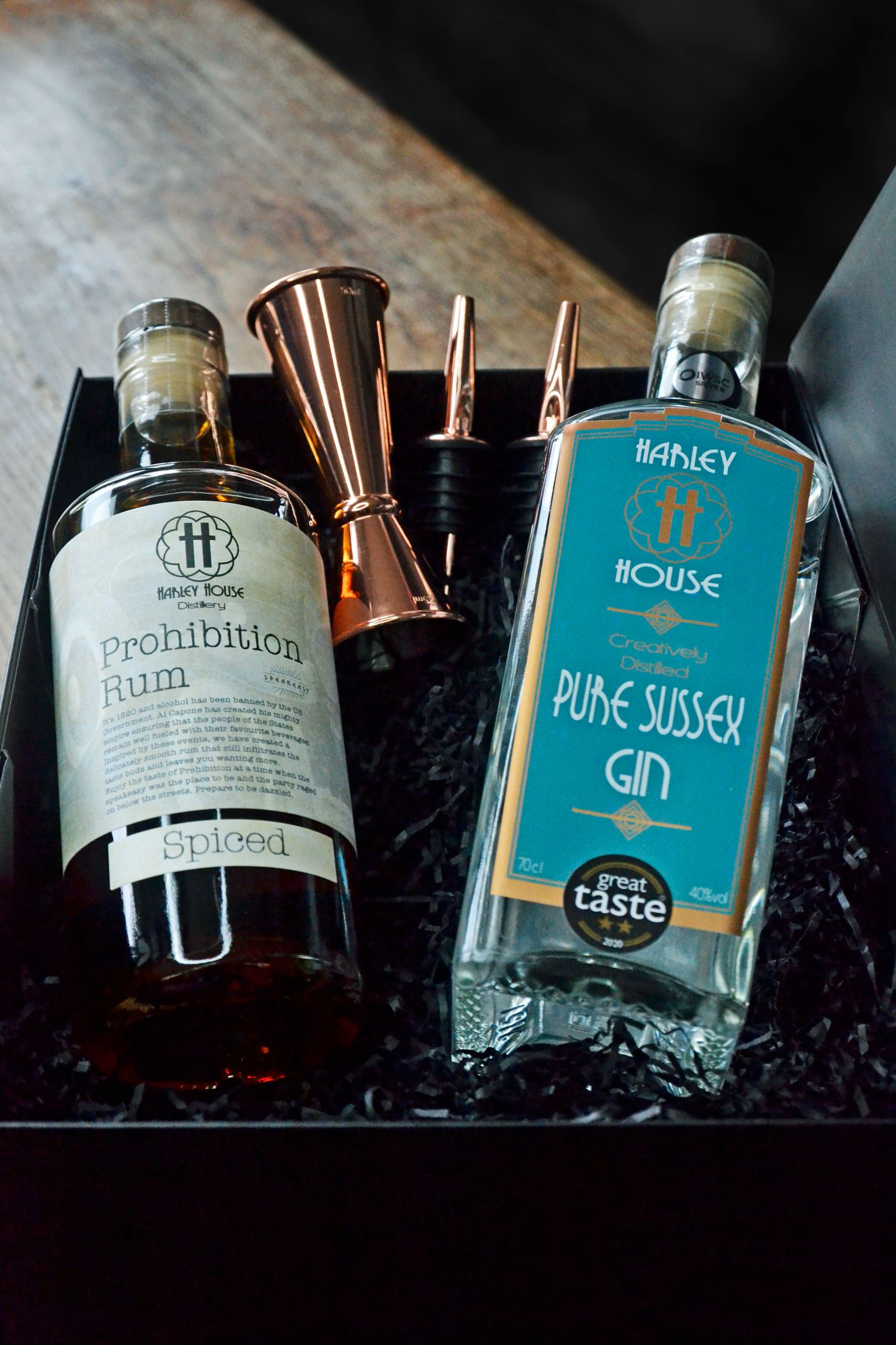 Award Winning - Sussex Rum & Gin Gift Box