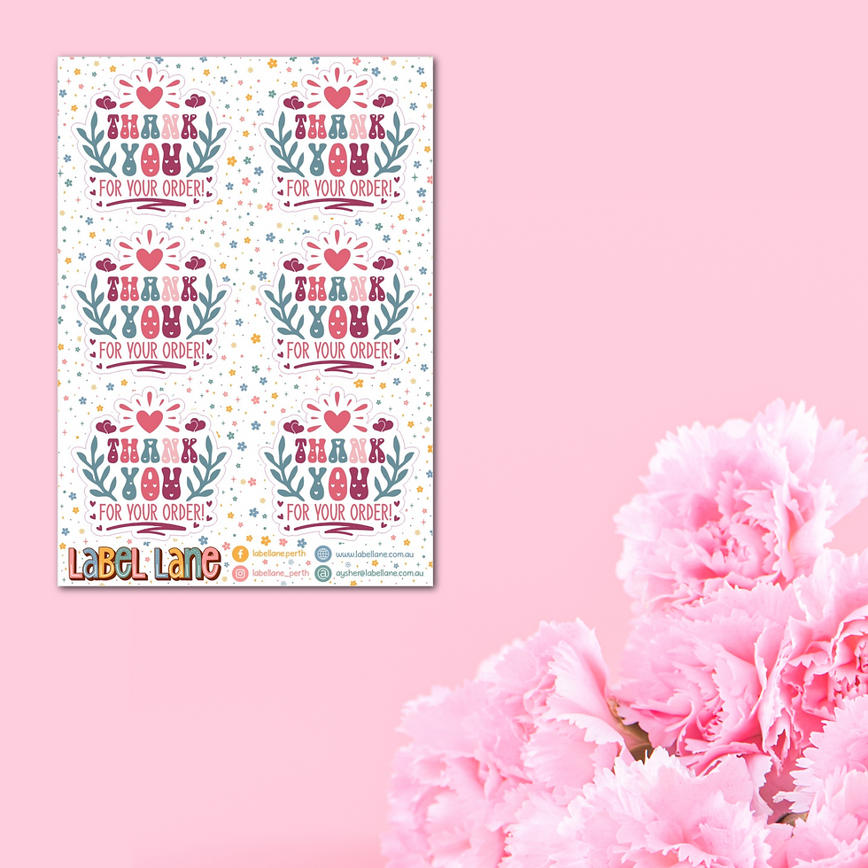 Thumbnail: Pretty Pinks - Thankyou For Your Order