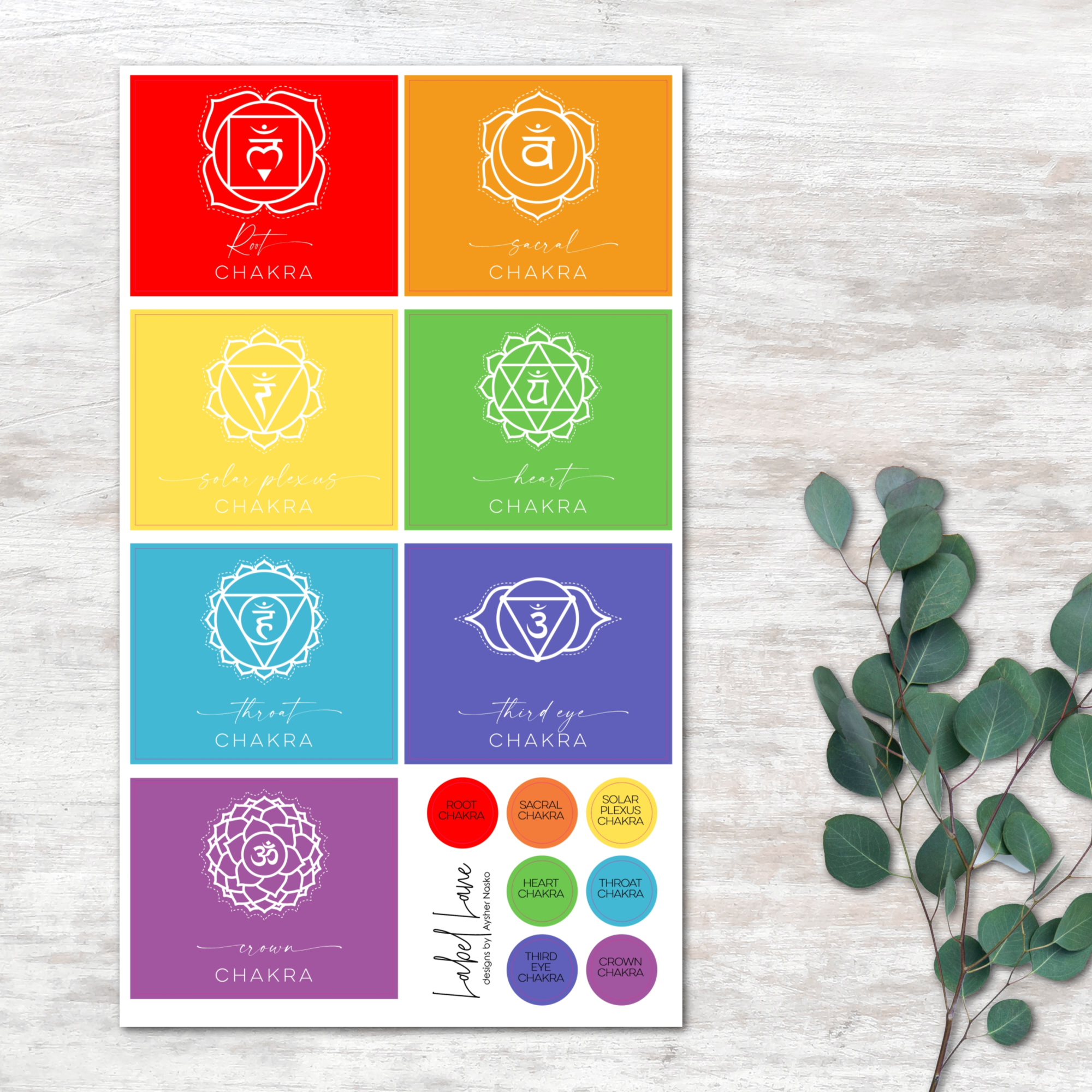 Bright Chakra Set