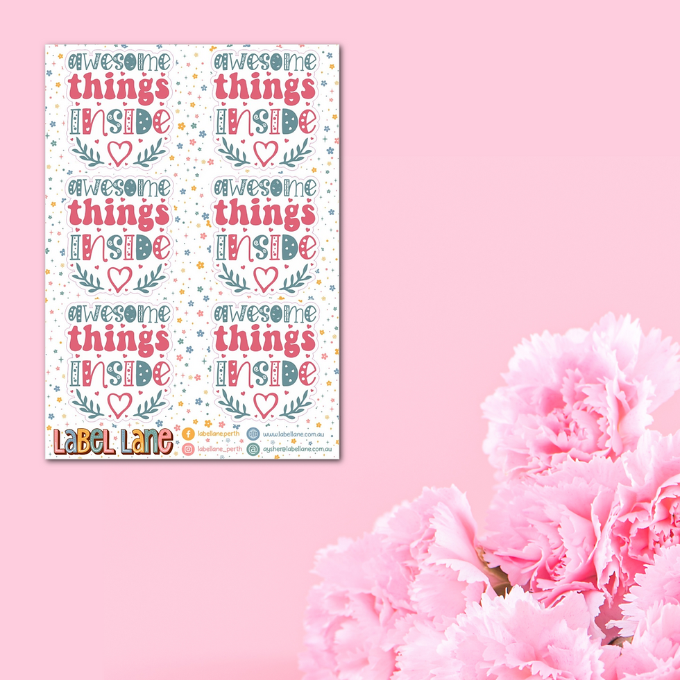 Thumbnail: Pretty Pinks - Awesome Things Inside