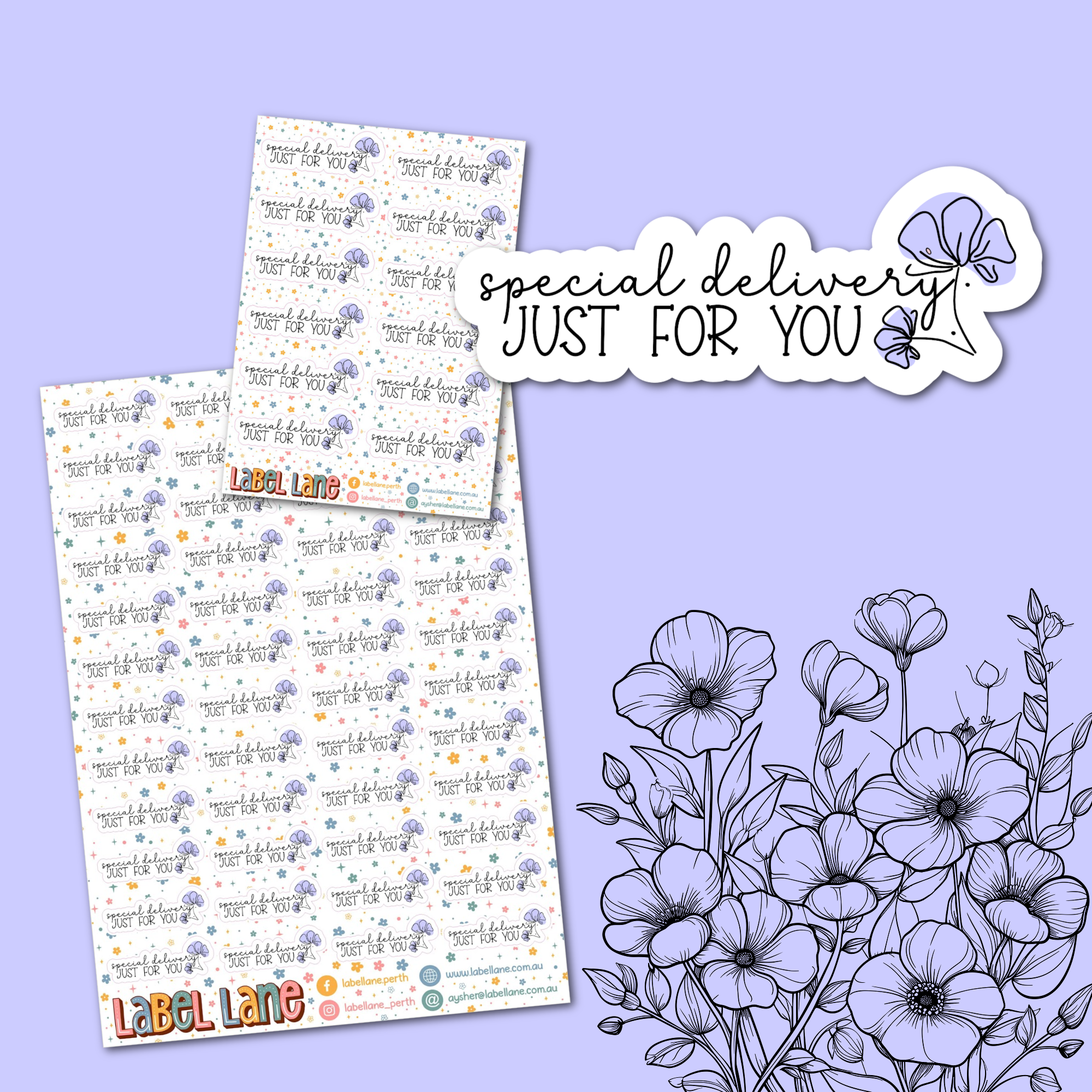 Floral Aesthetic - Special Delivery