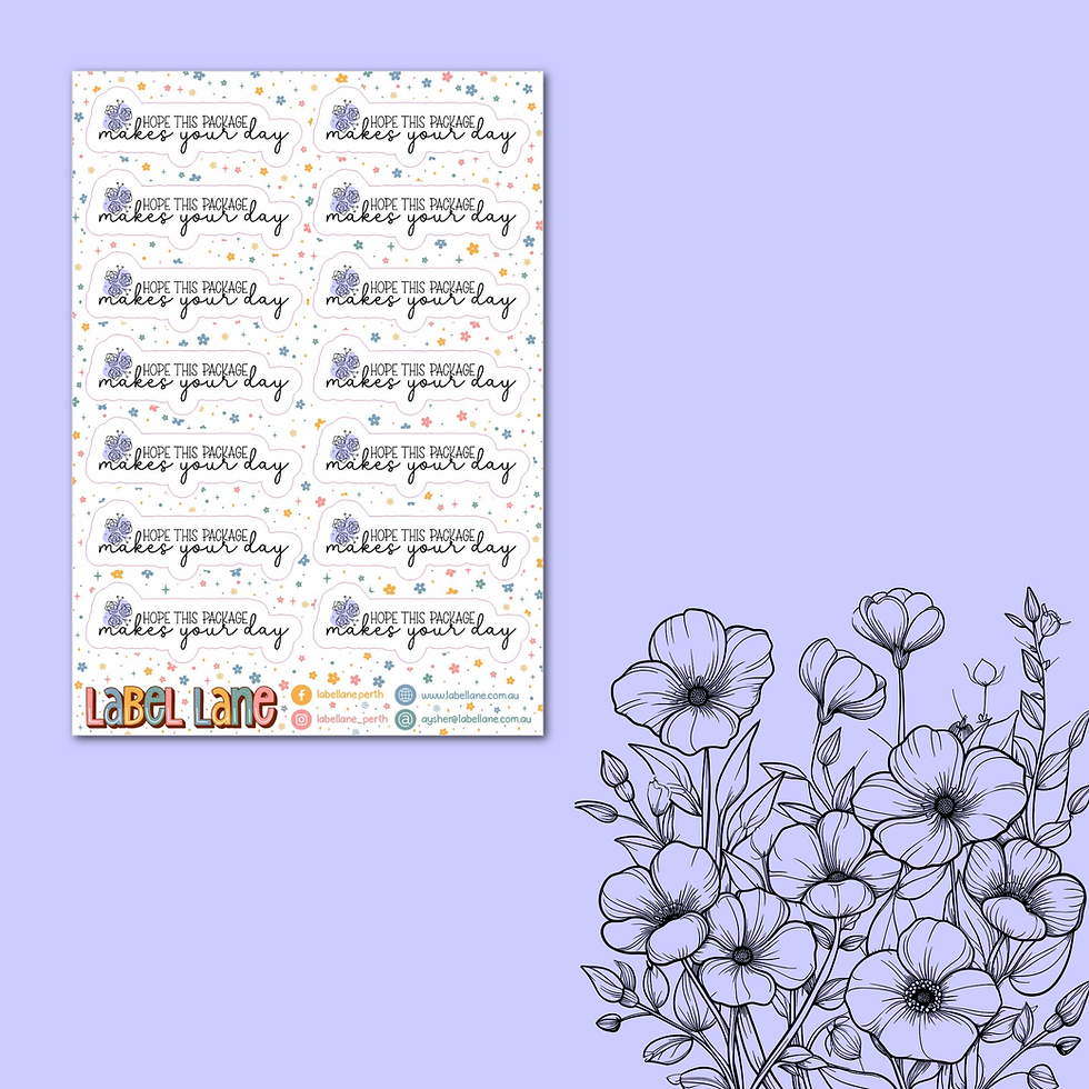 Thumbnail: Floral Aesthetic - Hope This Package Makes Your Day