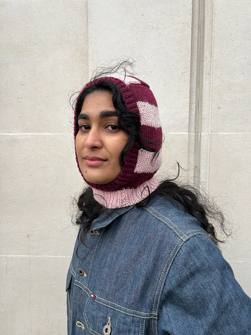 Thumbnail: The Two Way Balaclava Hand Knit Pattern