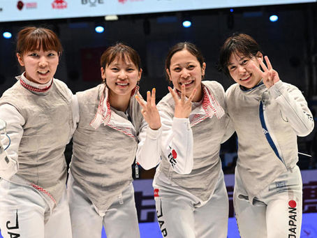 -2023.06.21-【フェンシング】女子フルーレ団体日本3連覇「世界選手権でもメダルを」上野優佳/アジア選手権