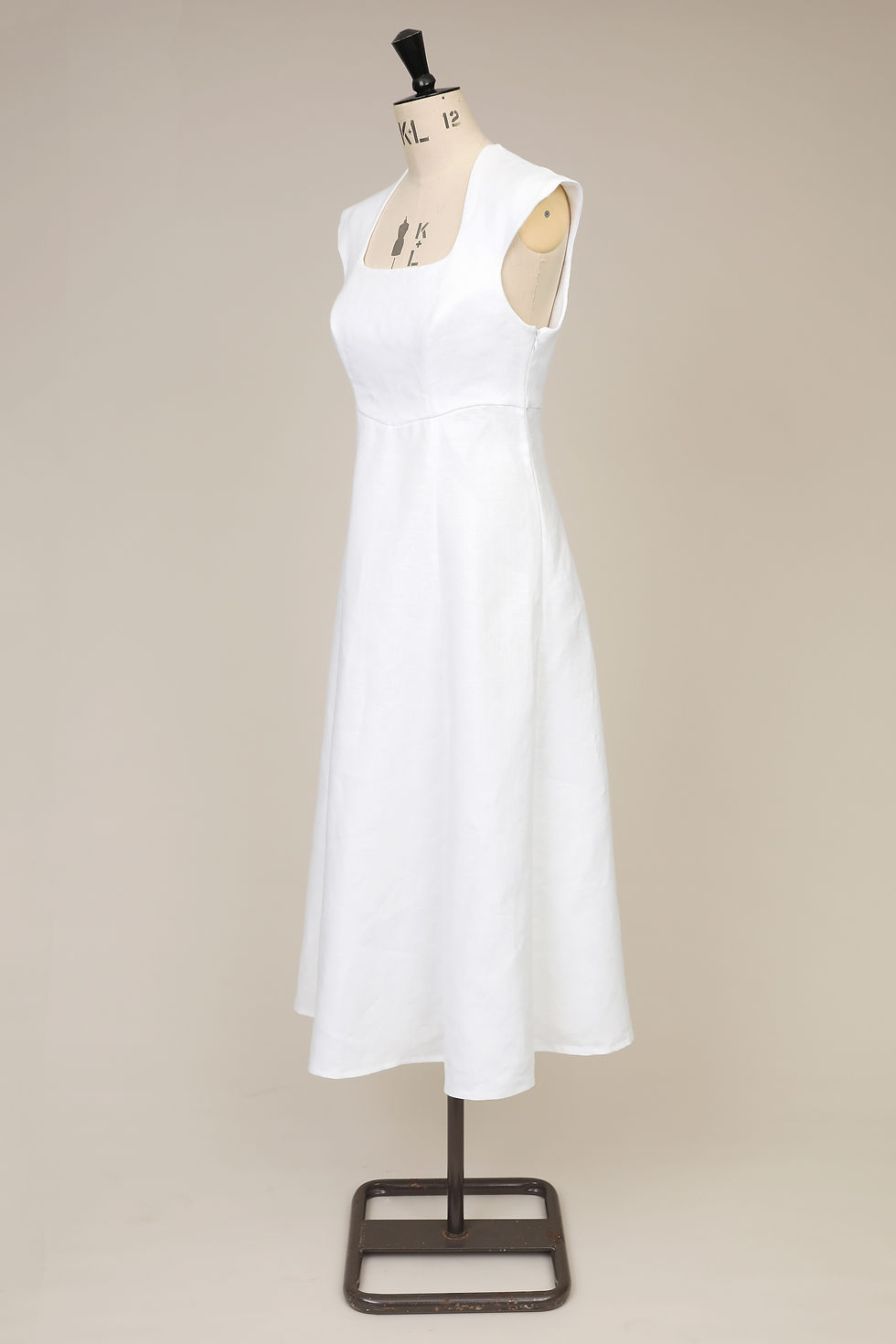 Thumbnail: The Aurelia Dress - Soft White