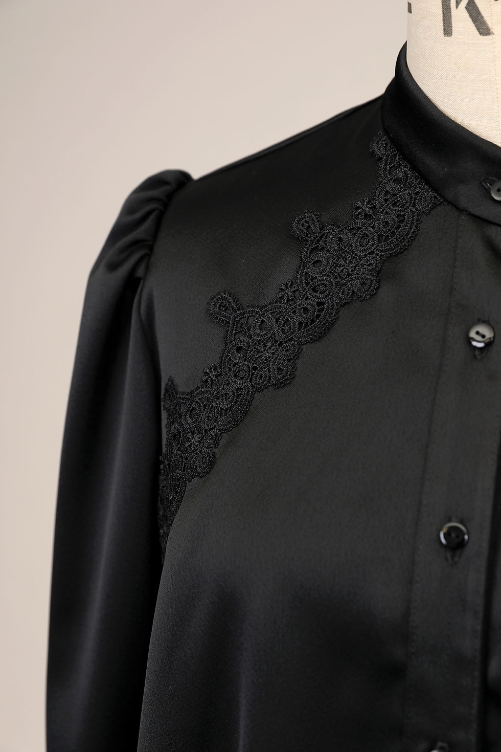Thumbnail: The Henrietta Blouse - Black