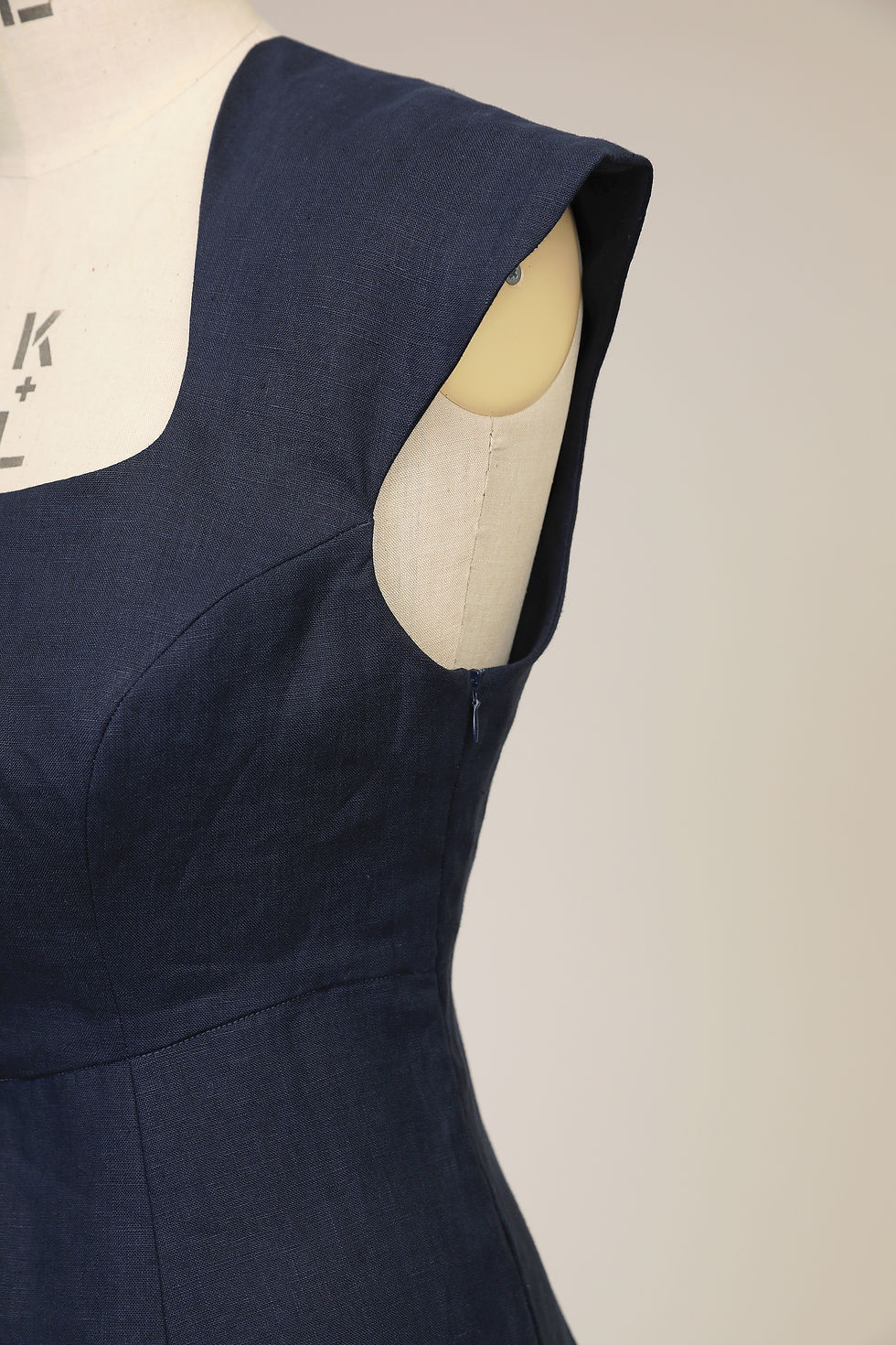 Thumbnail: The Aurelia Dress - Classic Navy