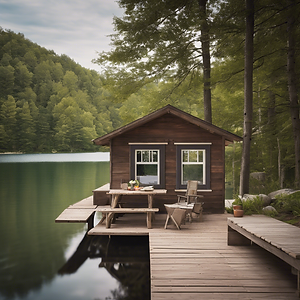 Lakeside Serenity Cabin