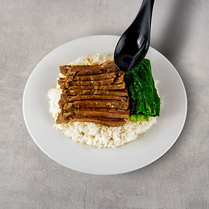 Beef Brisket on Rice