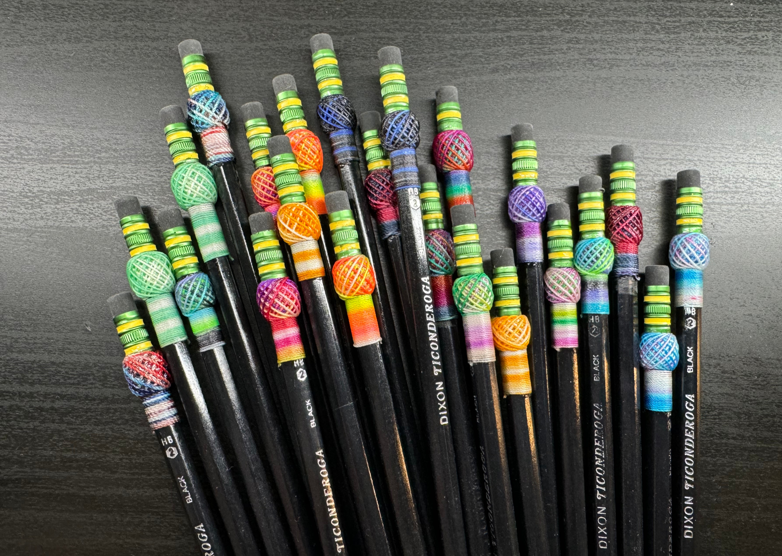 Reed Wrapped Pencils