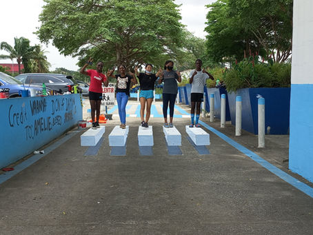 The first 3D Zebra (pedestrian) crossing in Abidjan Cote D'Ivoire