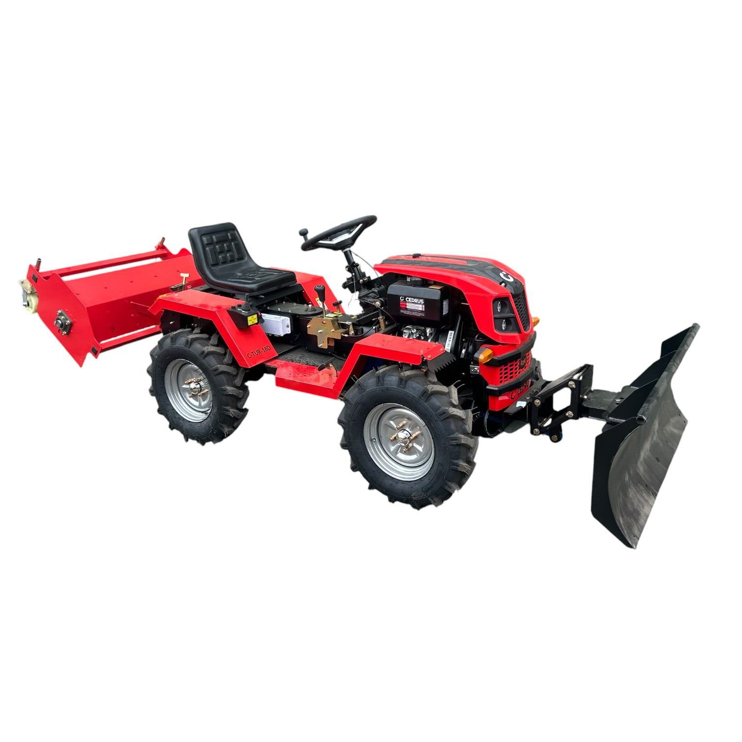 Ciągnik Traktor Ogrodniczy 18KM + Kosiarka bijakowa 90cm