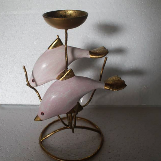 Animal candle holder