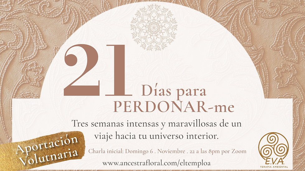 21 días para PERDONAR-me