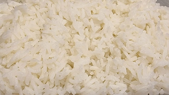 Plain Boiled Rice Platter