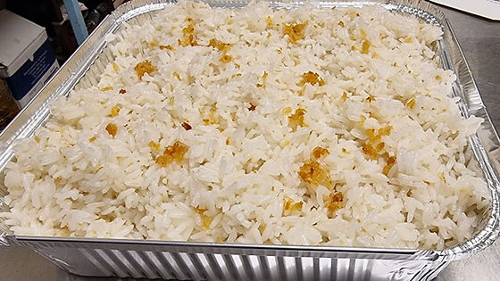 Garlic Fried Rice Platter