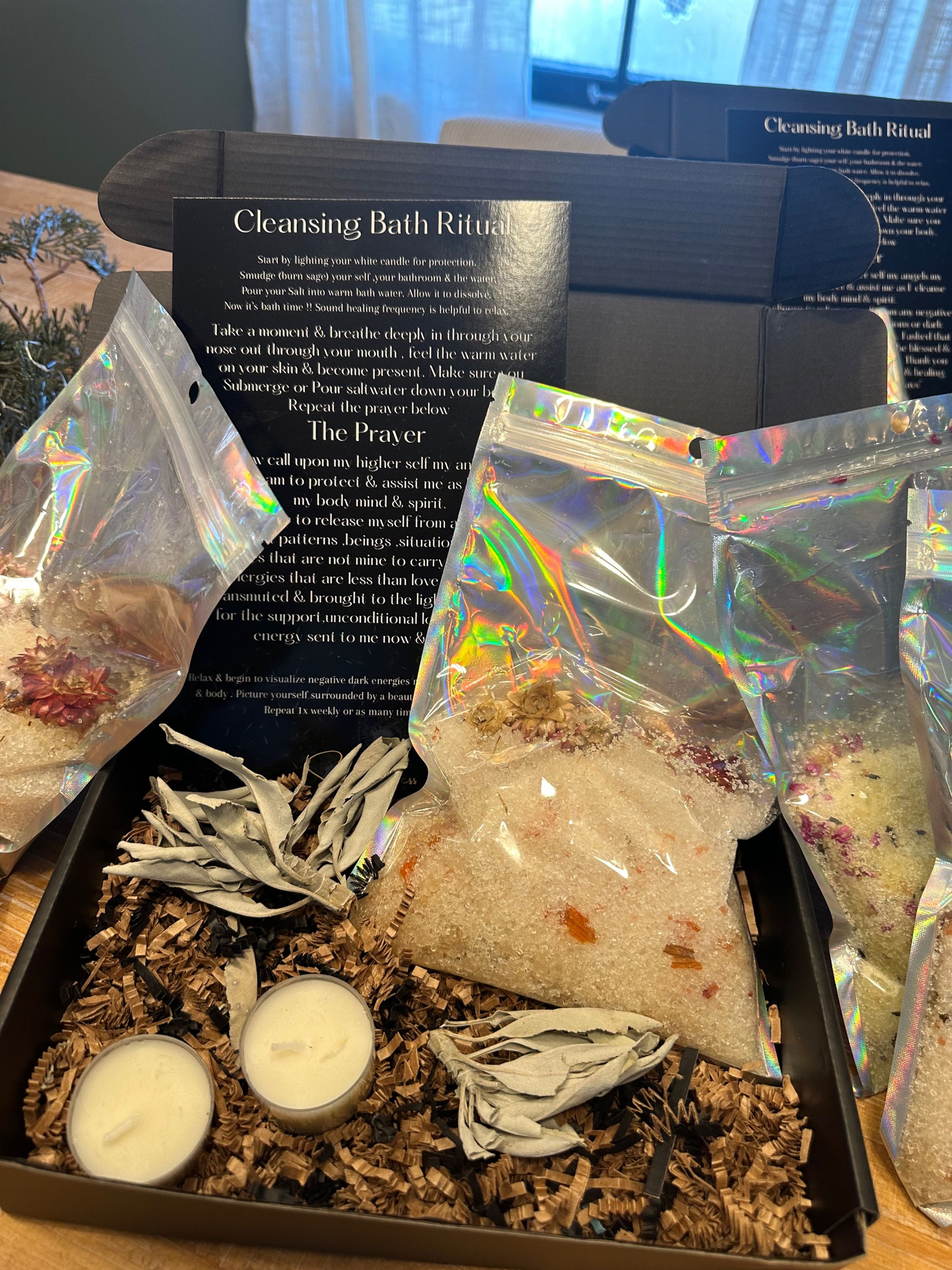 Cleansing Bath Ritual kit