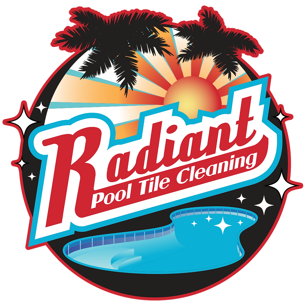 Radiant Pool Tile Cleaning