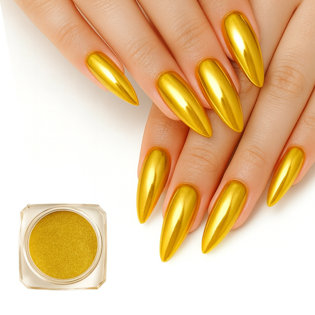 Chrome Powder Gold