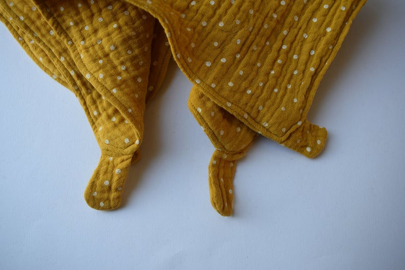 Miniature : Doudou plat double gaze chien