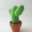 Miniature : cactus au crochet