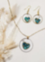 Parure - Collier - Pendentif - Bijou fait main - Idée cadeau