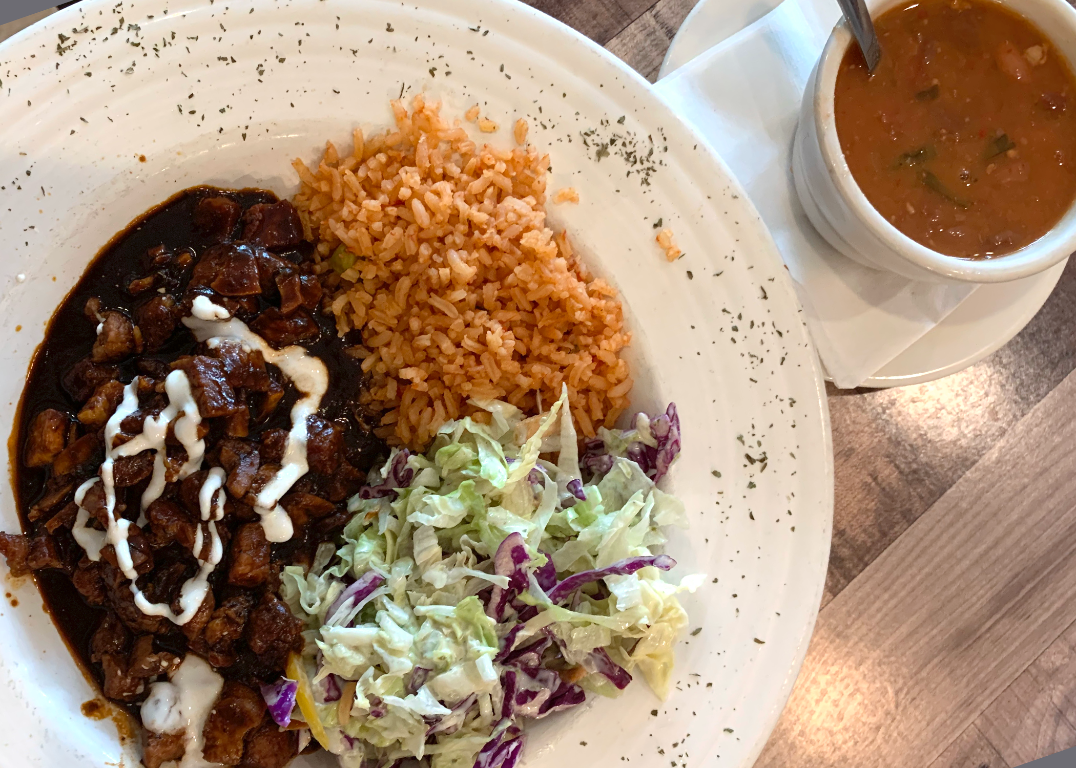 Arranged Food and Objects