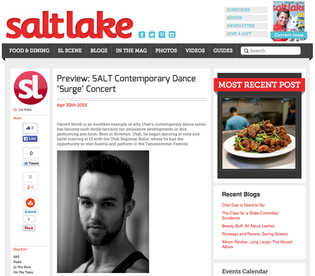 SALT in Salt Lake Magazine