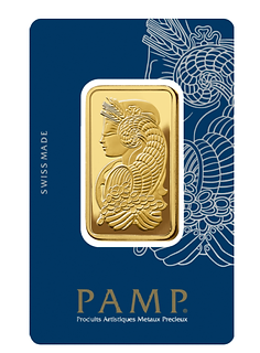 Physical investment gold coin available through Aurum Helvetica