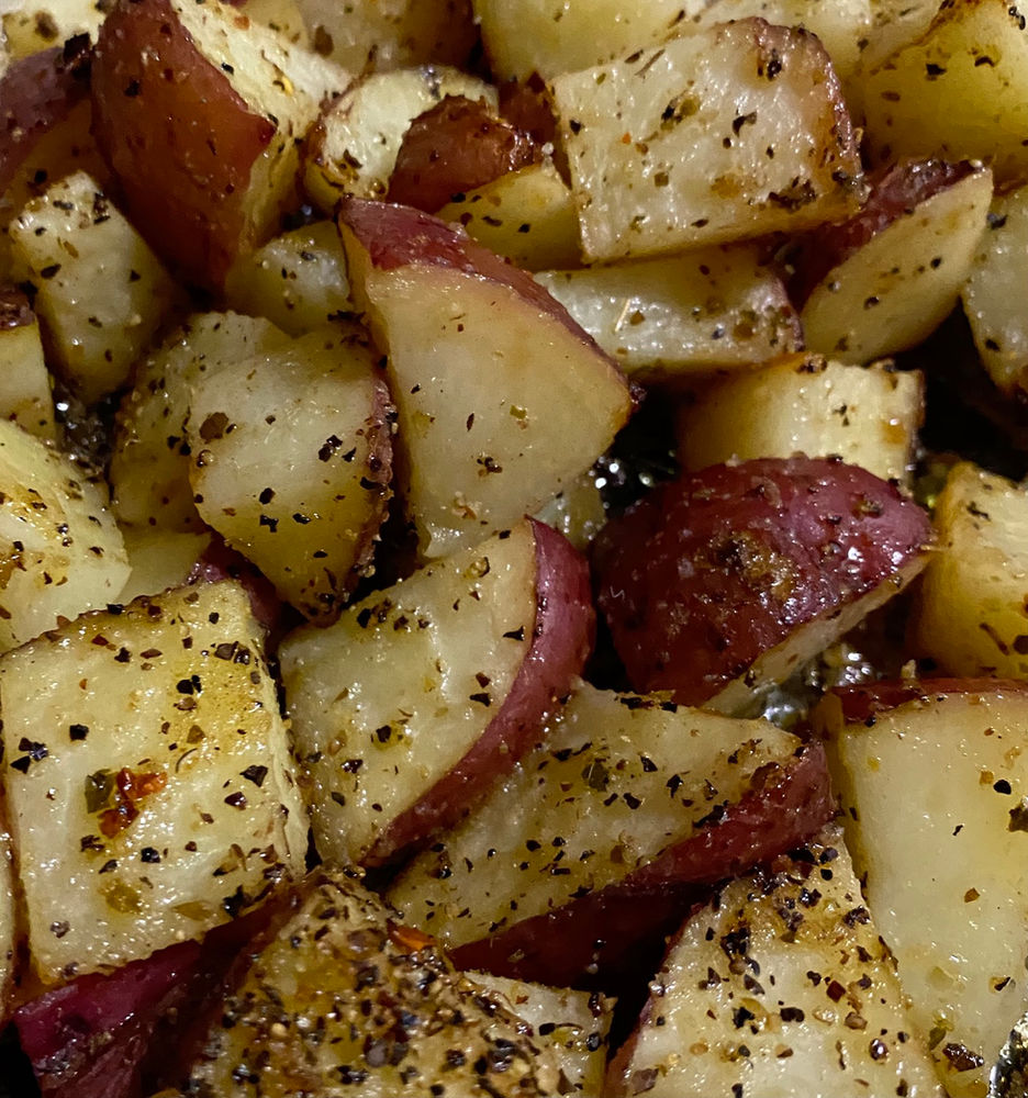 Garlic Butter Roasted Potatoes!