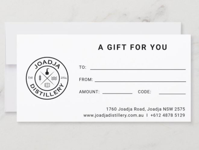 Gift Card | joadja-distillery