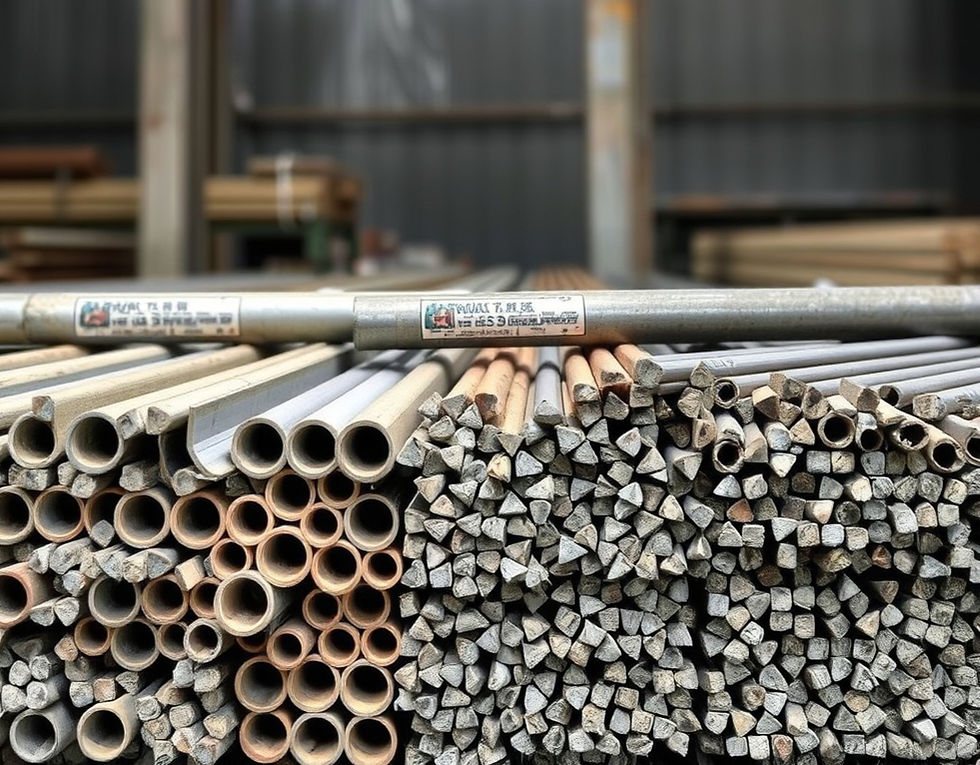 High-quality construction materials from cement to steel bars for strong, long-lasting bui