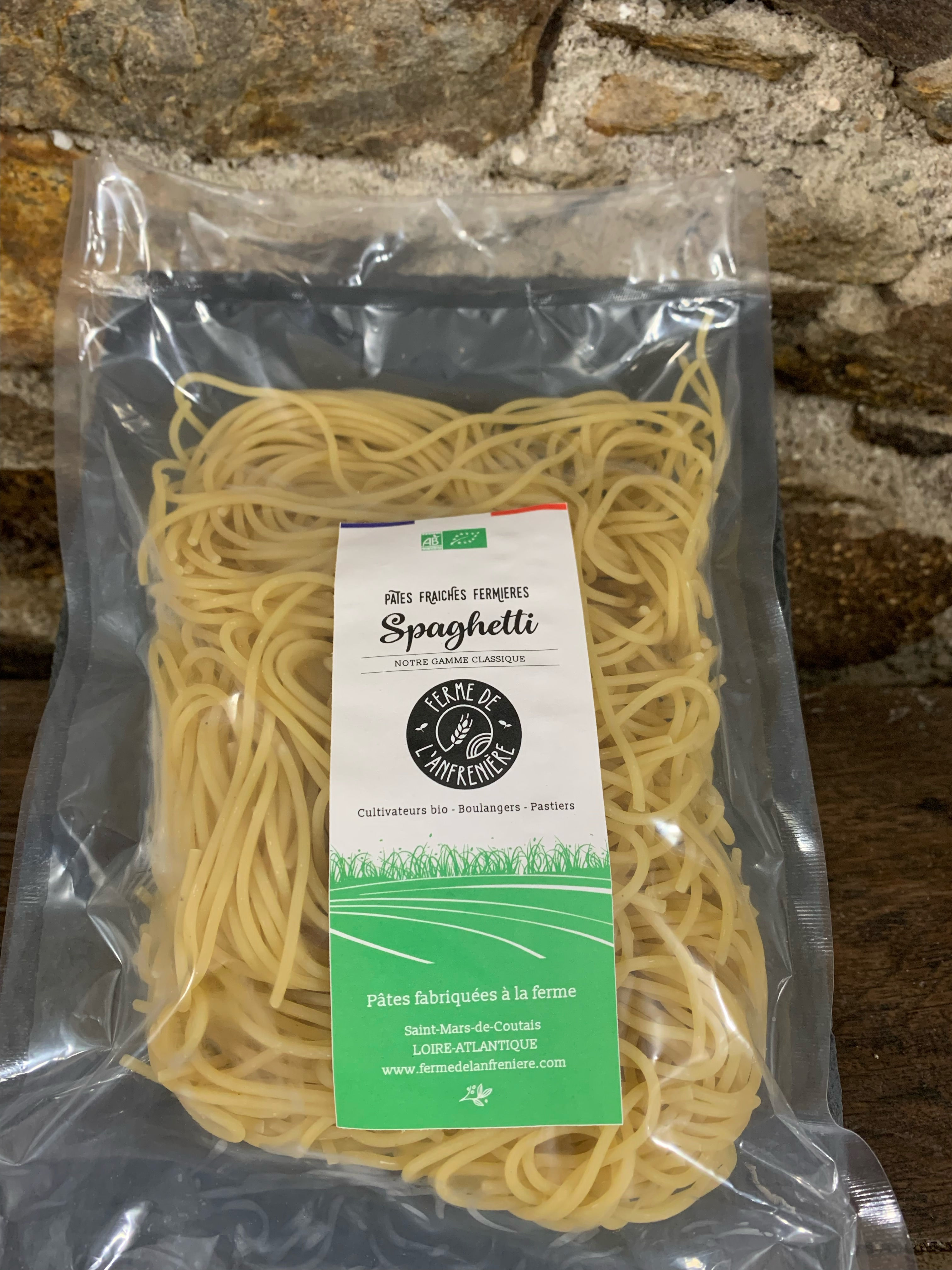 Pâtes Fraîches Spaghetti 400gr