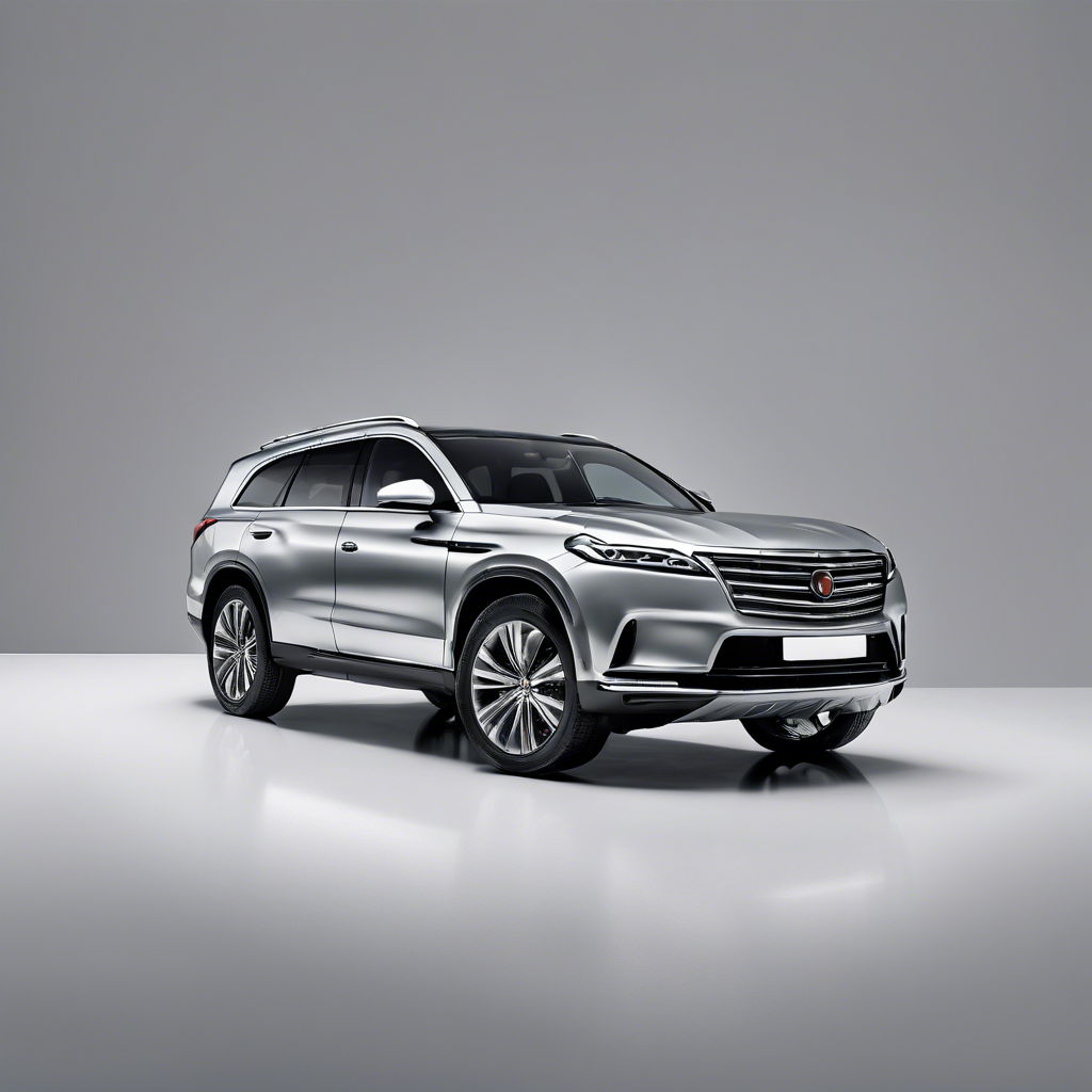 Silver Executive SUV