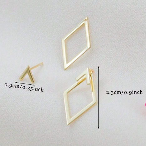 Thumbnail: Minimalist Geometric Earrings