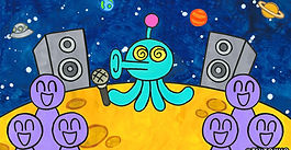 『シナぷしゅ』のアニメコーナー「〇〇星人とうたおう〜！」を制作しました。