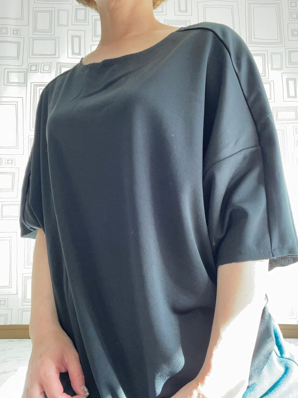 切りっぱなし加工ドライTシャツ