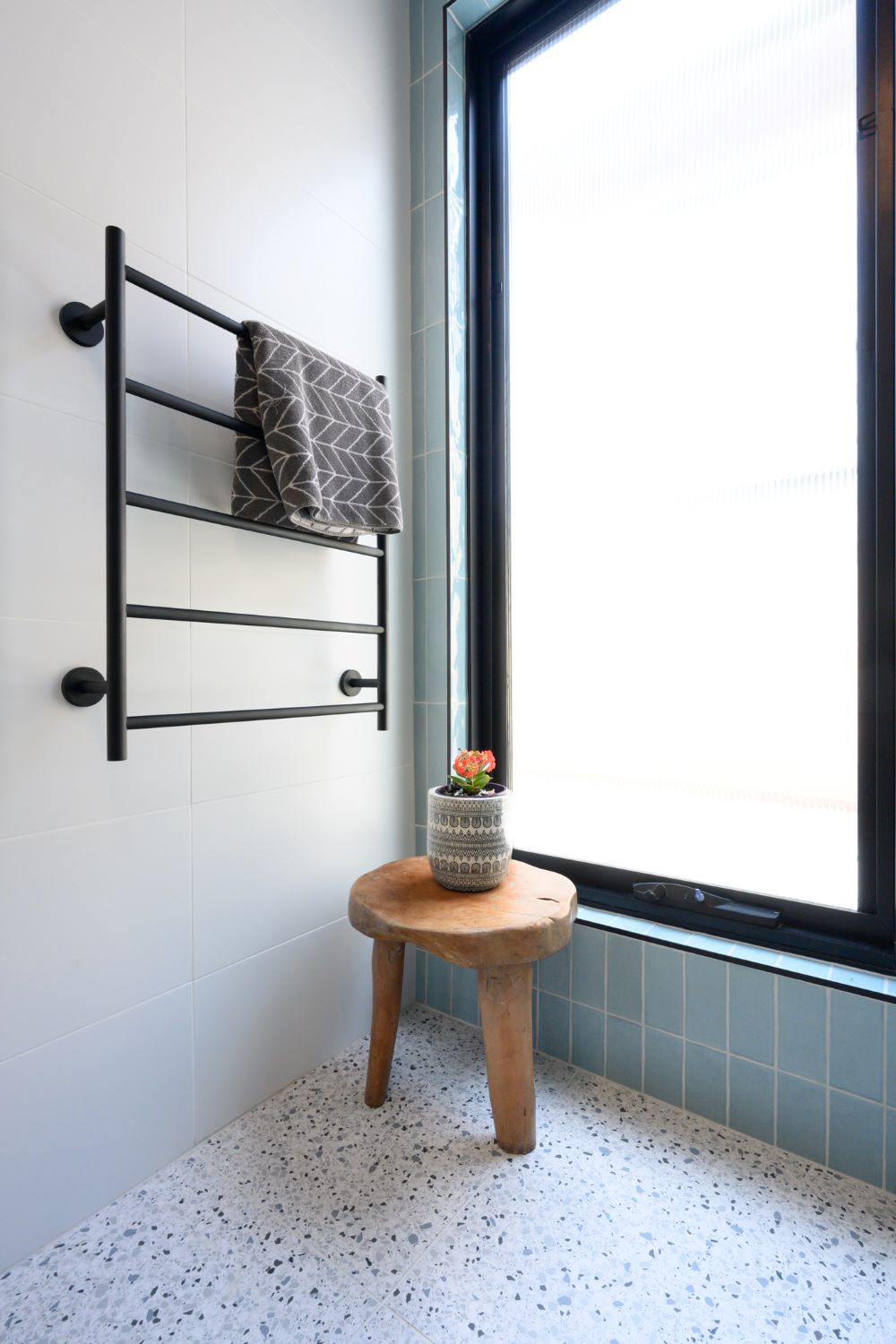 Ensuite in a new custom home built by Roberts Builders