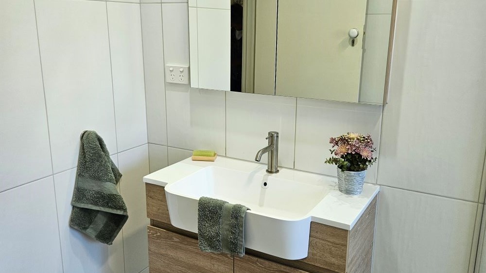 Bathroom renovation by Roberts Builders in Cobden Victoria
