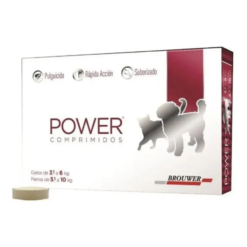 Power comprimidos gatos 3 a 6kg