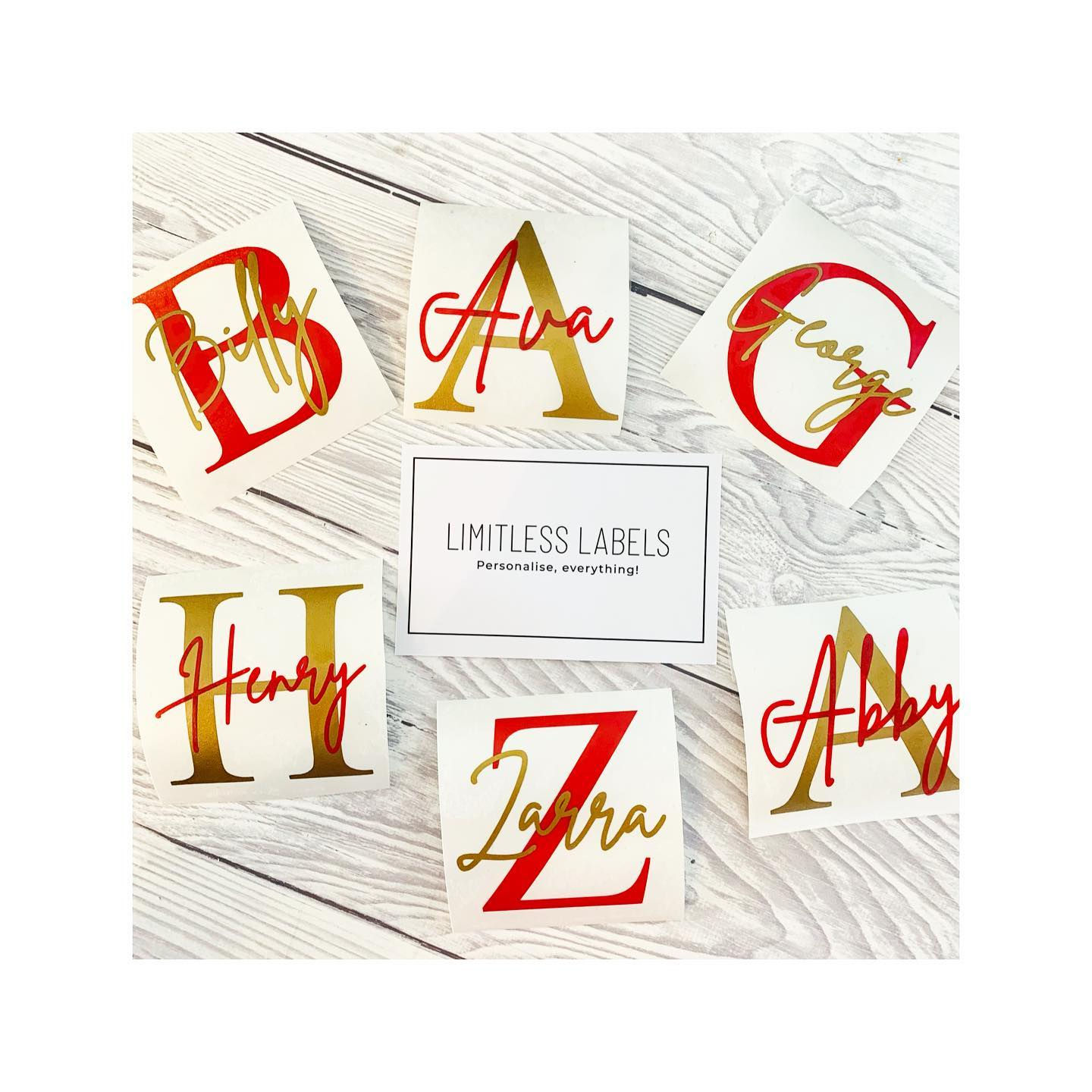 Name and initial *Vinyl Only*