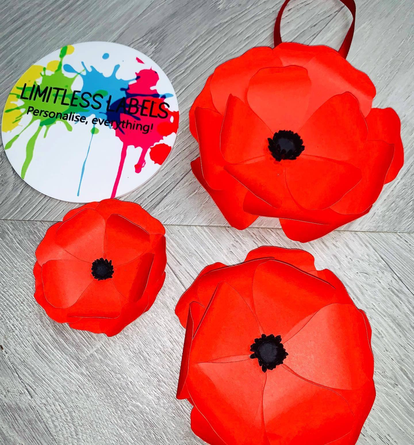 Poppies x3