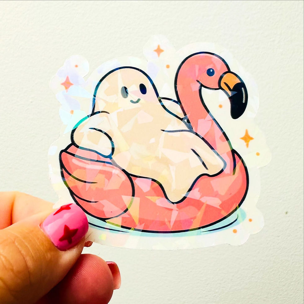 Thumbnail: Spooky Season Sticker Bundle - Holographic or Non-Holographic (3")