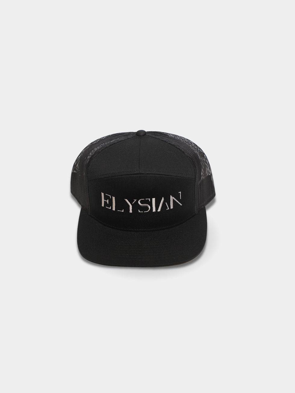 Thumbnail: Take a look at our Single Stitch Trucker Snapback Hat. Seen in Charcoal.