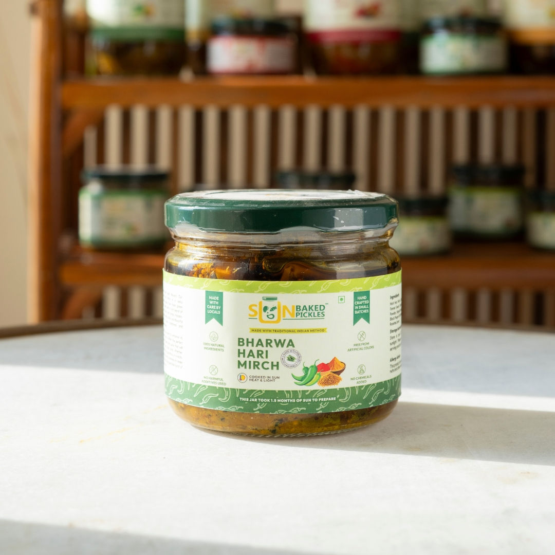 Bharwa Hari Mirch Pickle