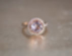 Morganite gemstone ring Marquis