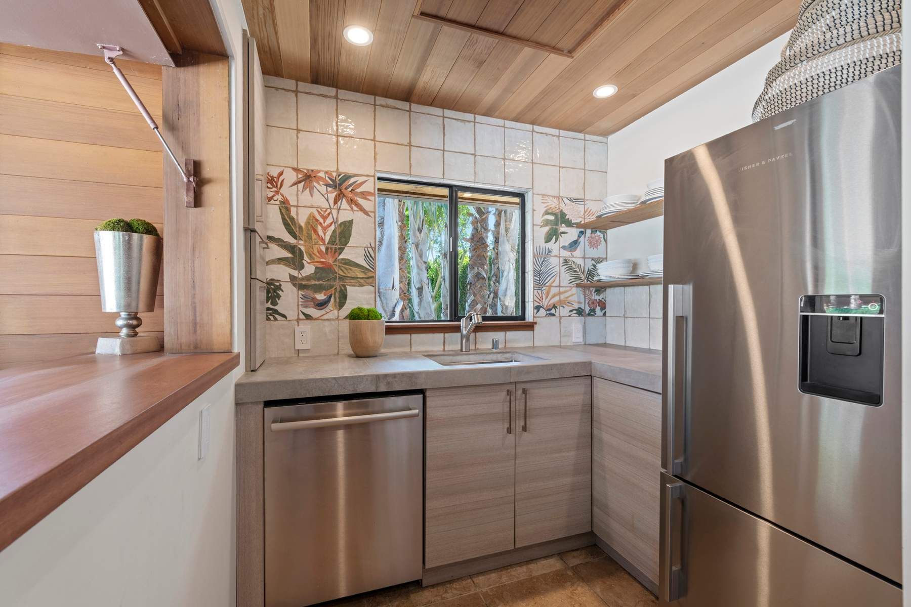 Small kitchenette remodel and permitting residential design project by the Architect Alternative