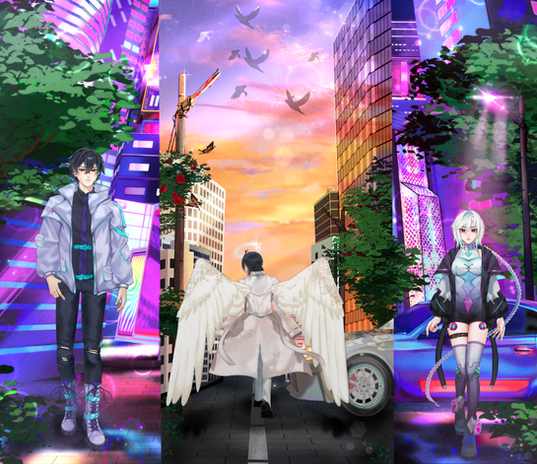 ‘Between Darkness and Dawn’ by Nanxii Ily