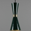 Thumbnail: CAIRO - Coloured Pendant Light